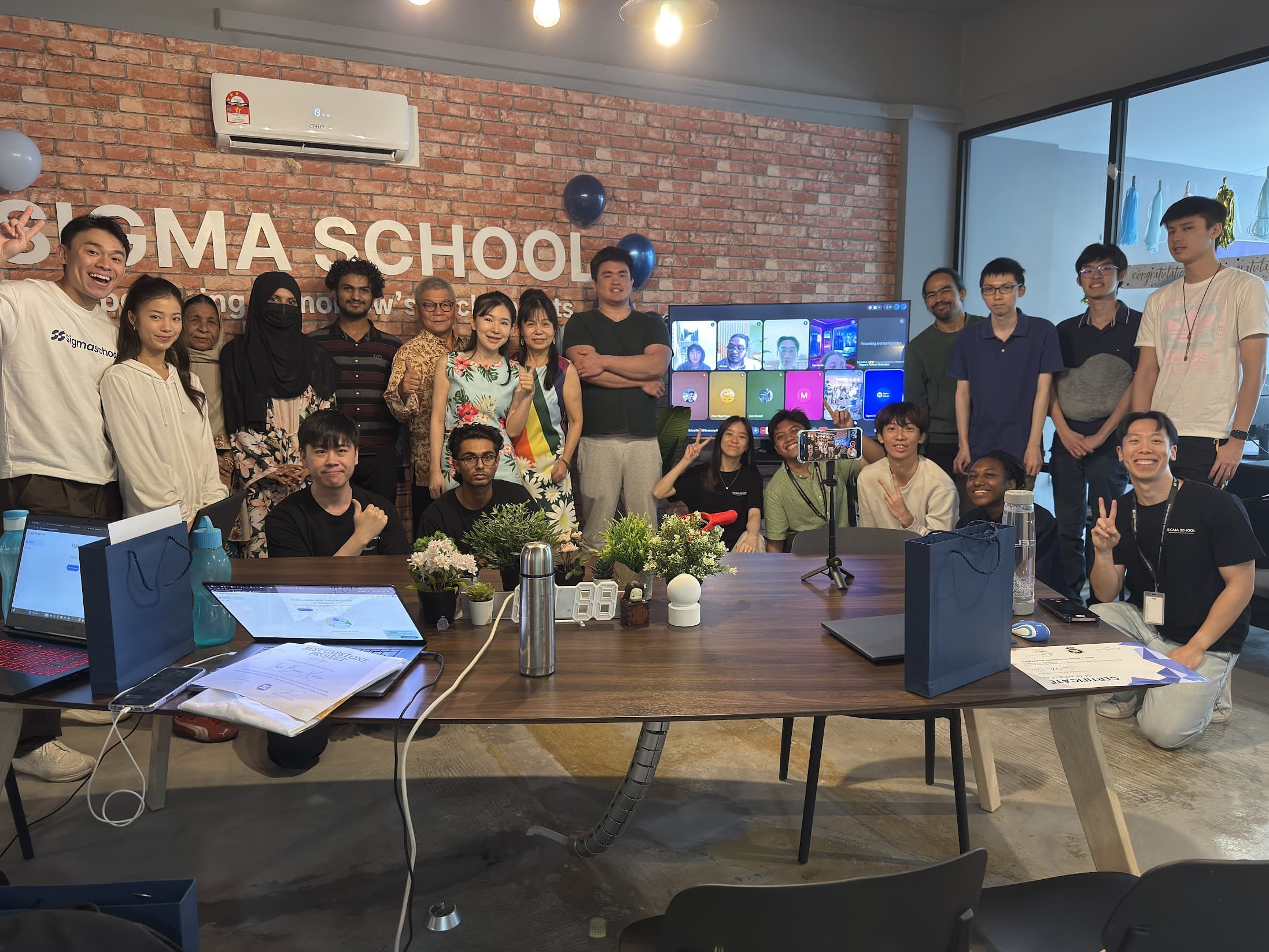 Sigmaschool Batch 10 group photo
