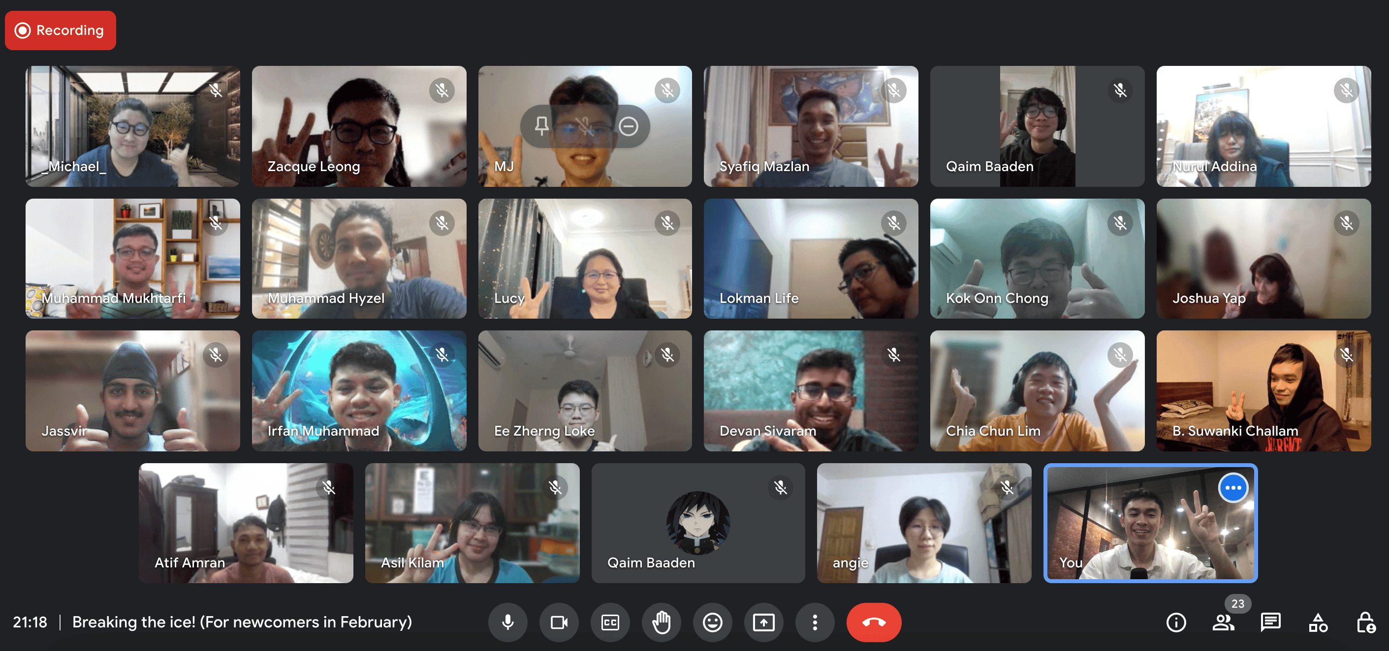 Sigmaschool live online cohort session