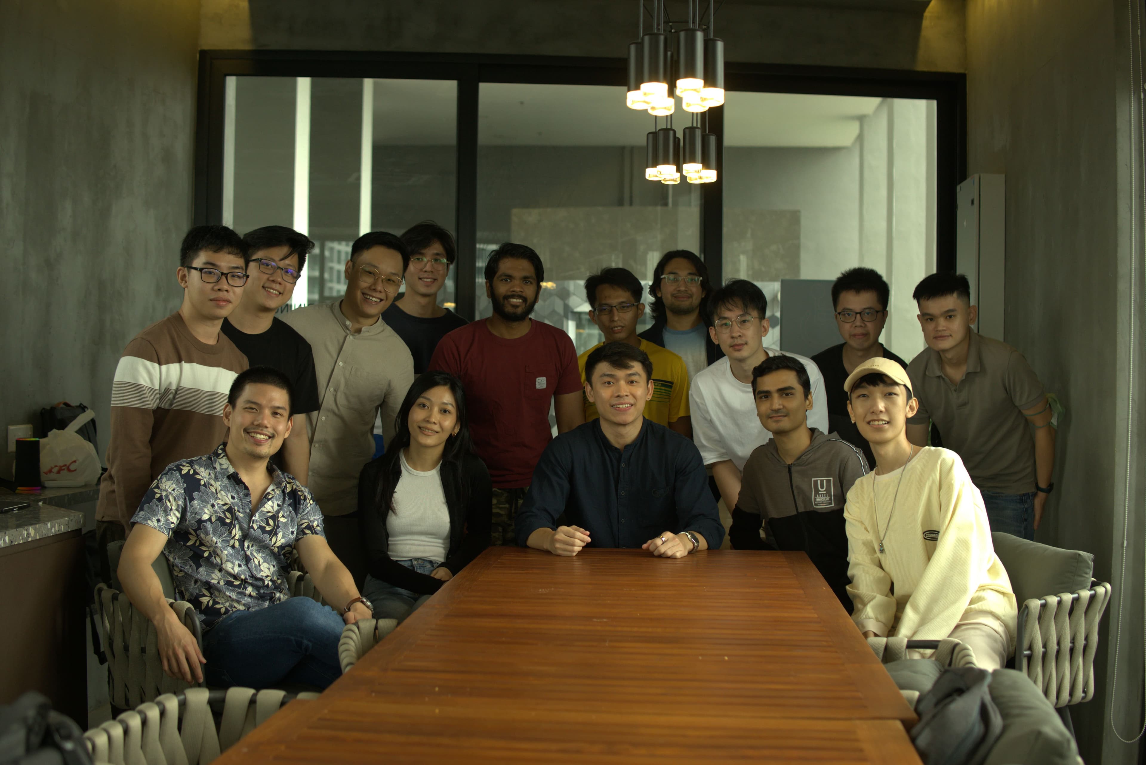 Sigmaschool team lunch at Lumi