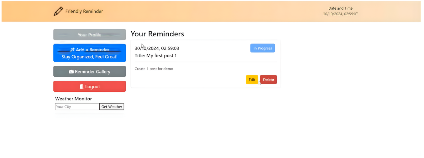 Reminder Productivity App for Busy Minds