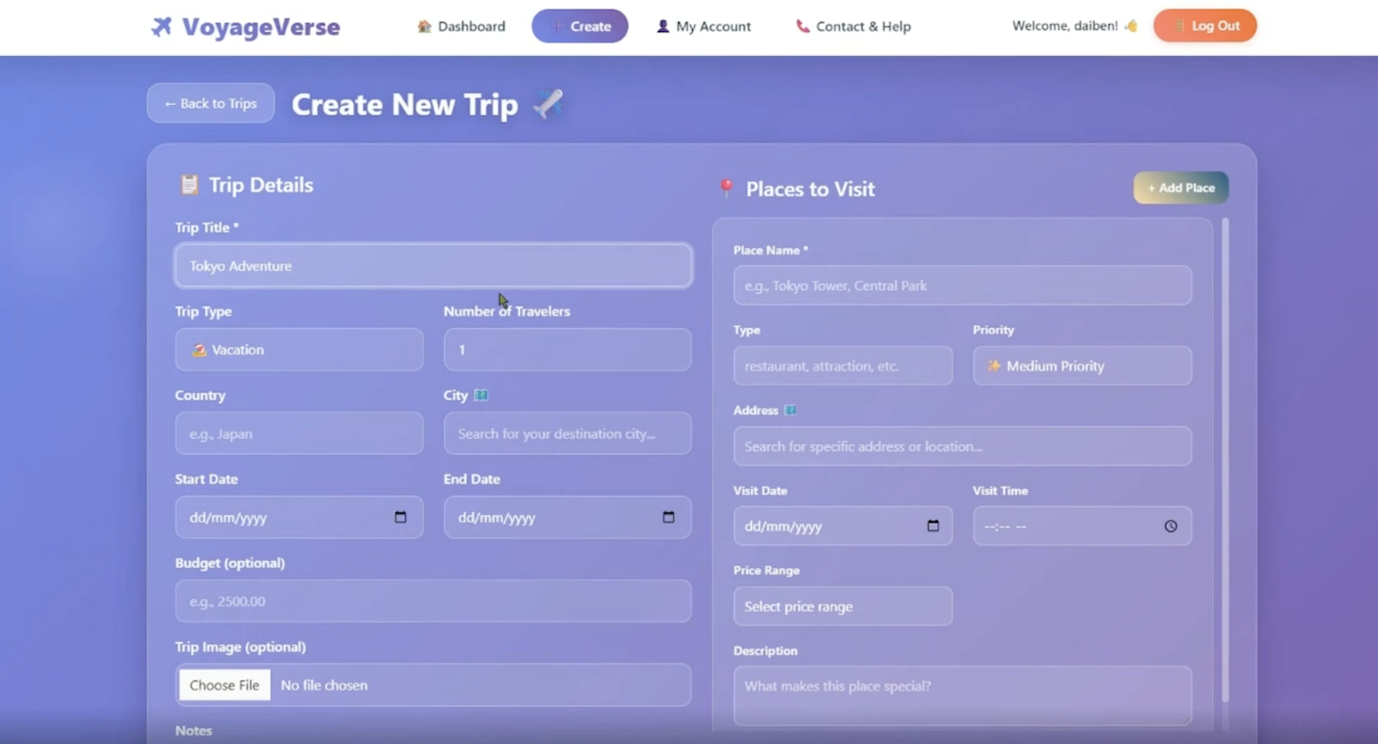 VoyageVerse: The Ultimate Digital Travel Journal App