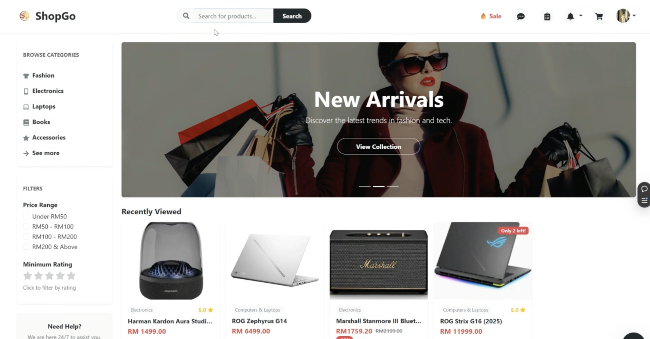 ShopGo: A Commerce Ecosystem for SMEs