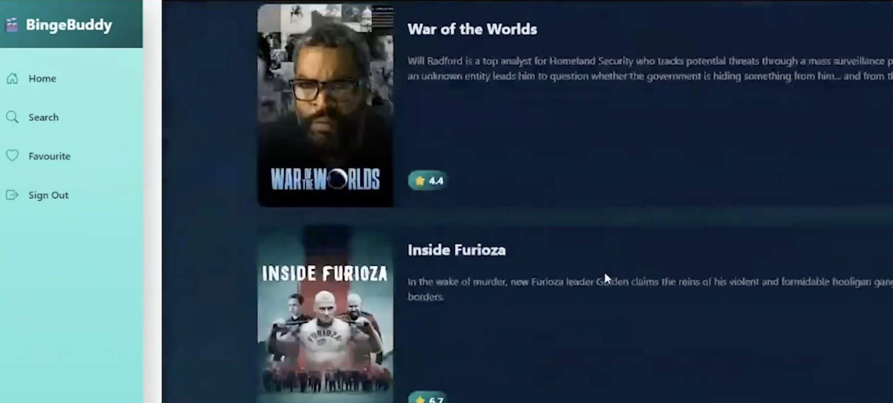 BingeBuddy: Real-Time Movie & TV Review Social Hub